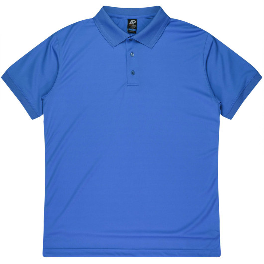 Edgecliff Mens Polos Cyan